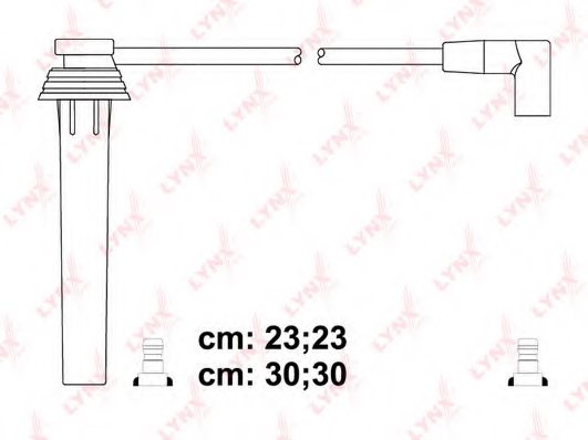 LYNXauto SPC1418 Ignition Cable Kit